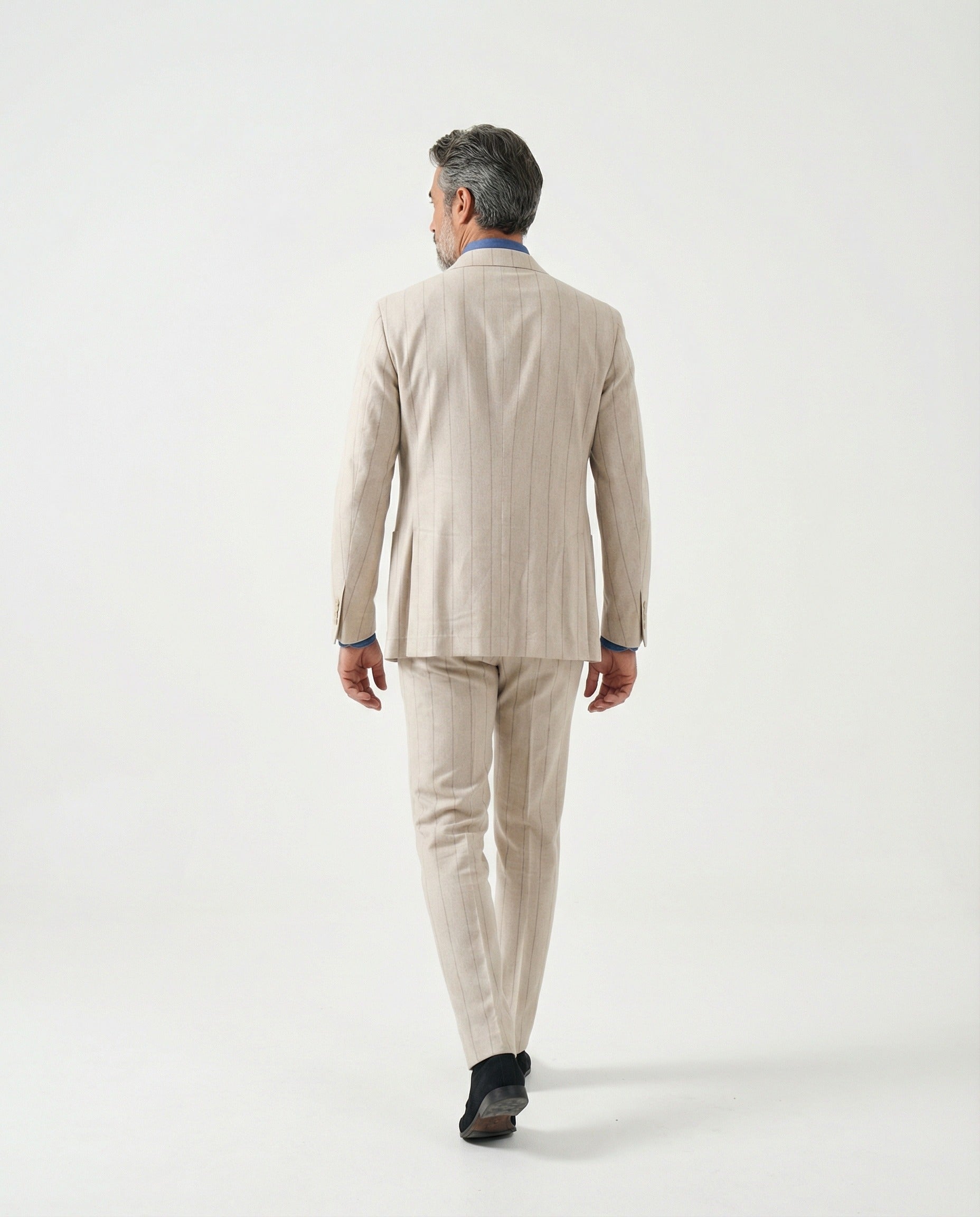 Beige Wool Blazer