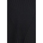 Black Viscose Casual Dress