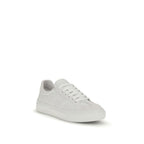 White Calf Leather Bos Taurus Sneakers