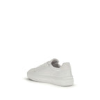 White Calf Leather Bos Taurus Sneakers