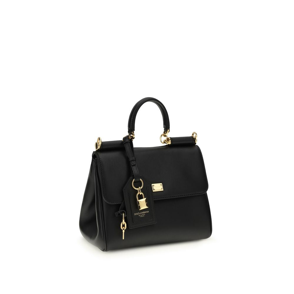 Black Calf Leather Bos Taurus Handbag