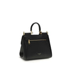Black Calf Leather Bos Taurus Handbag