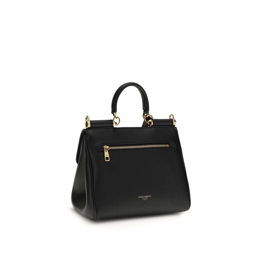 Black Calf Leather Bos Taurus Handbag