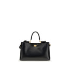 Black Calf Leather Bos Taurus Shoulder Bag