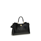 Black Calf Leather Bos Taurus Shoulder Bag
