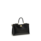 Black Calf Leather Bos Taurus Shoulder Bag