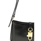 Black Calf Leather Bos Taurus Shoulder Bag