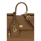 Brown Calf Leather Bos Taurus Handbag
