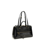 Black Calf Leather Bos Taurus Shoulder Bag