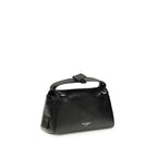 Black Calf Leather Bos Taurus Handbag