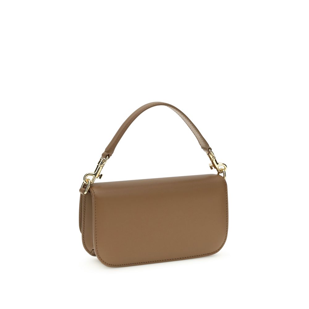 Brown Calf Leather Bos Taurus Handbag