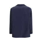 Blue Viscose Coat