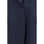Blue Viscose Coat
