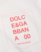 White Graphic Print Cotton Crew Neck  T-shirt