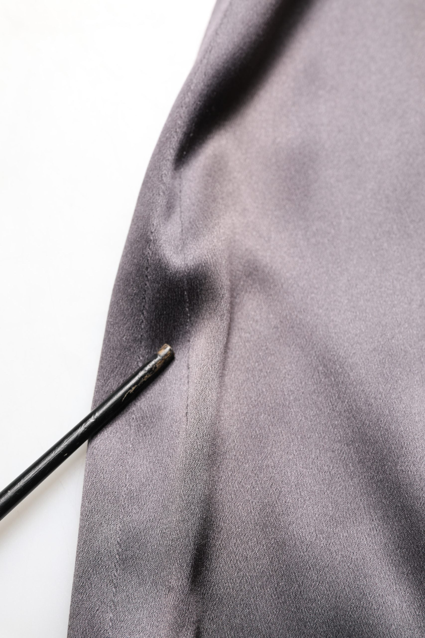 Black Satin Sleeveless Sweetheart Dress