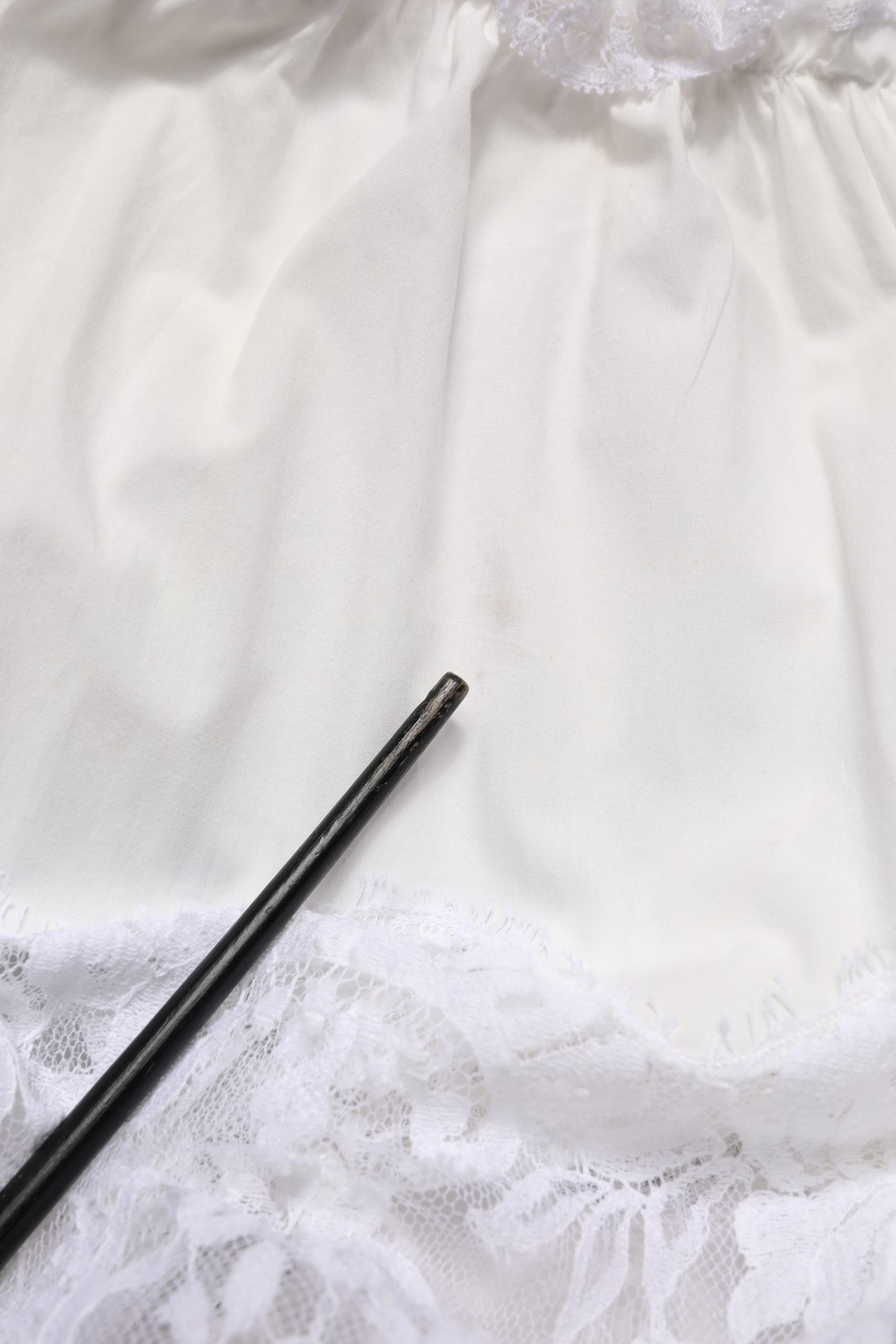 White Cotton Sleeveless Lace Maxi Dress