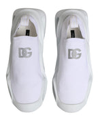 White Slip On Wave Low Top Sneakers Shoes