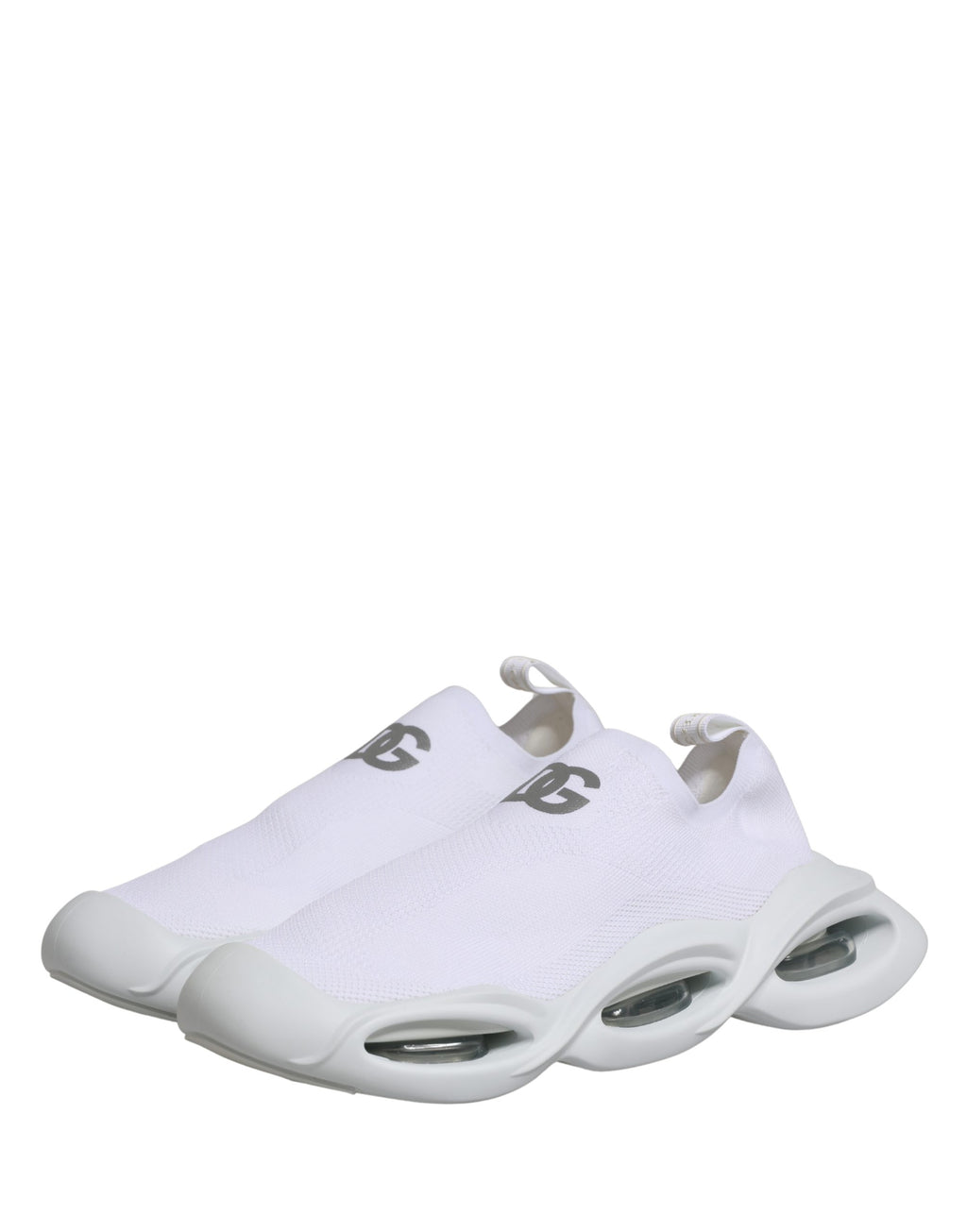White Slip On Wave Low Top Sneakers Shoes