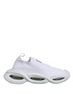 White Slip On Wave Low Top Sneakers Shoes