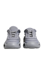 Gray Slip On Wave Low Top Sneakers