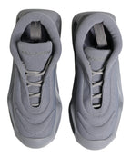 Gray Slip On Wave Low Top Sneakers