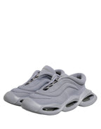 Gray Slip On Wave Low Top Sneakers