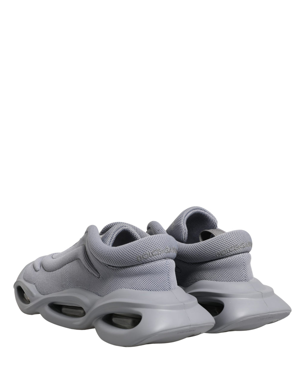 Gray Slip On Wave Low Top Sneakers