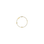 Bicolor Brass Bracelet