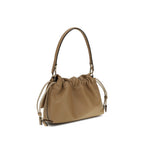 Beige Lamb Ovis Aries Aries Shoulder Bag