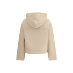 Beige Cotton Sweatshirt