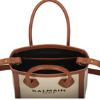 Brown Cotton Tote Bag