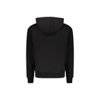 Black Cotton Hoodie