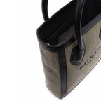 Bicolor Cotton Tote Bag