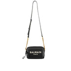 Black Cotton Shoulder Bag