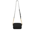 Black Cotton Shoulder Bag