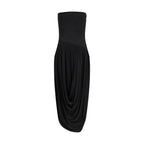 Black Viscose Cocktail Dress