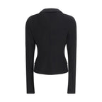 Black Fleece Wool Jacket