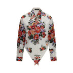Multicolor Cotton Pattern Shirt