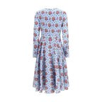 Multicolor Cotton Casual Dress