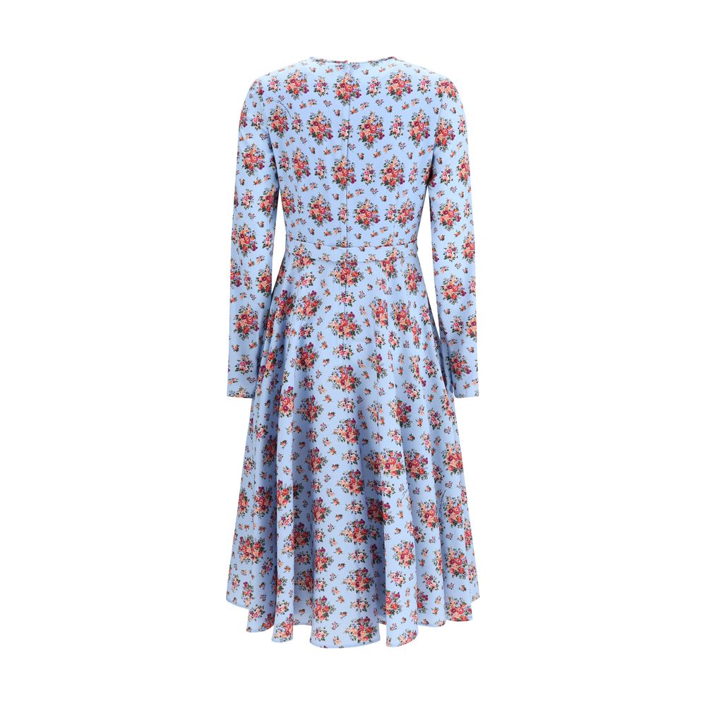 Multicolor Cotton Casual Dress