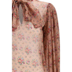 Multicolor Silk Blouse