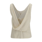 Beige Viscose Blouse