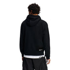 Black Cotton Hoodie