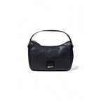 Black Artificial Leather Handbag