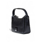 Black Artificial Leather Handbag