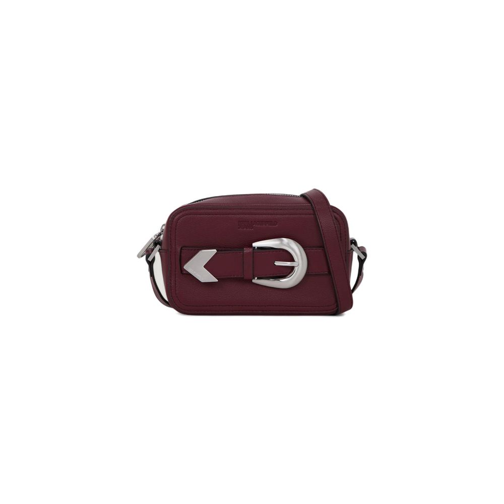 Bordeaux Polyethylene Handbag