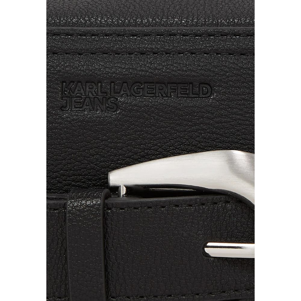 Black Polyethylene Handbag