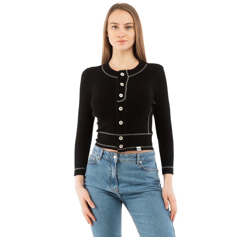 Multicolor Cotton Long Sleeve T-Shirt