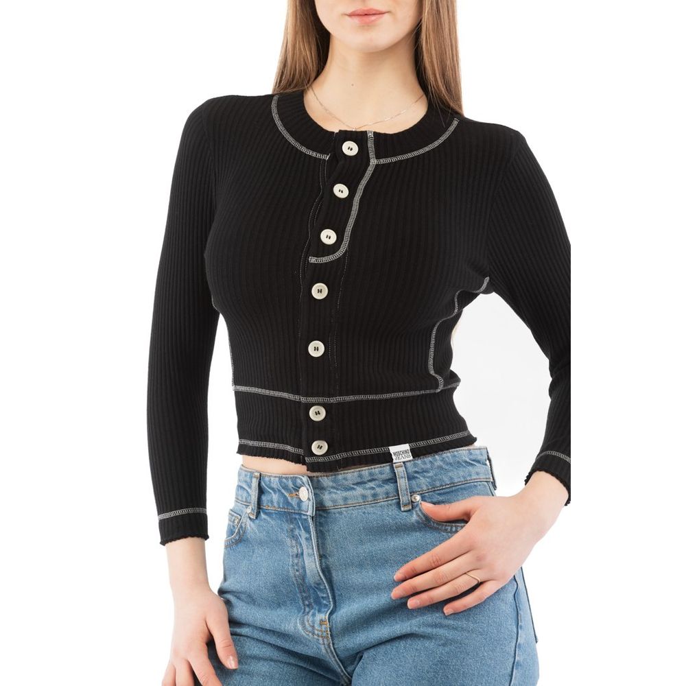 Multicolor Cotton Long Sleeve T-Shirt