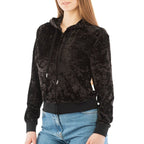 Black Polyester Sweatshirt